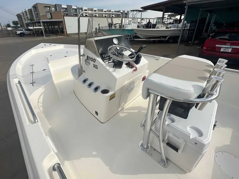 Slide: The Image of Interior view of Bulls Bay 2200 XS boat, model year 2026. - 14