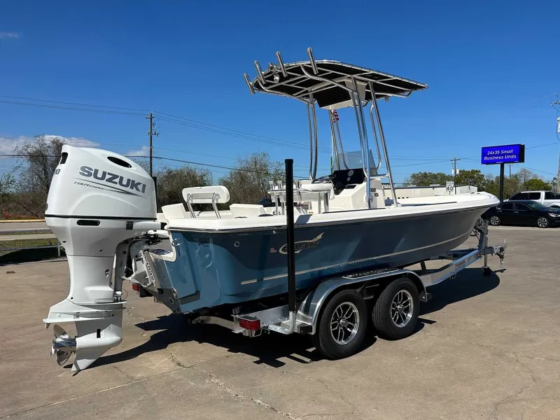 Slide: The Image of 2026 Bulls Bay 2200 XS boat with Suzuki outboard motor. - 11