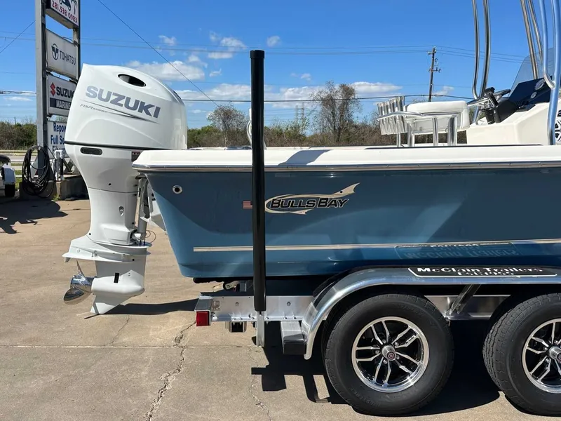 Slide: The Image of 2026 Bulls Bay 2200 XS boat with Suzuki engine. - 12