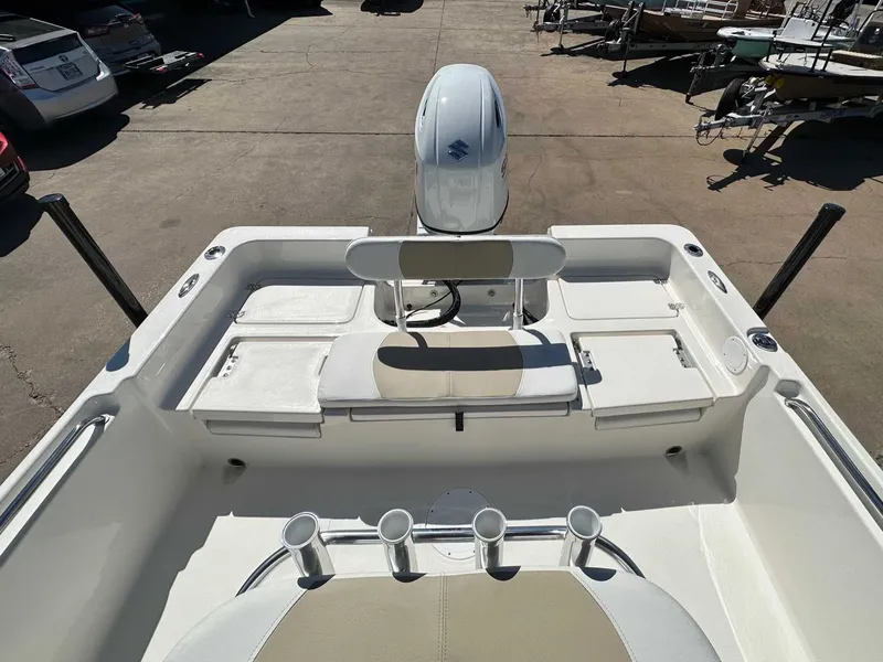 Slide: The Image of Interior view of Bulls Bay 2200 XS boat, model year 2026. - 19