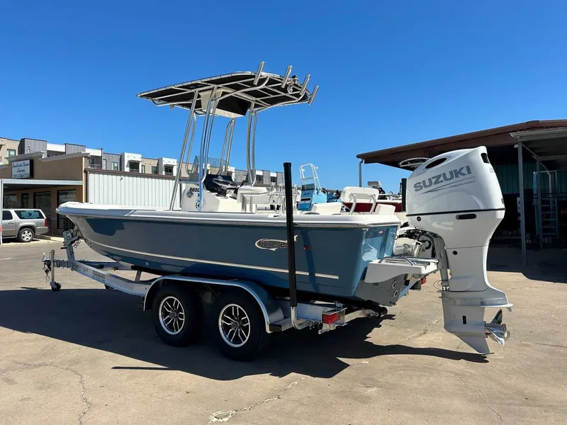 Slide: The Image of 2026 Bulls Bay 2200 XS boat with Suzuki outboard motor. - 9