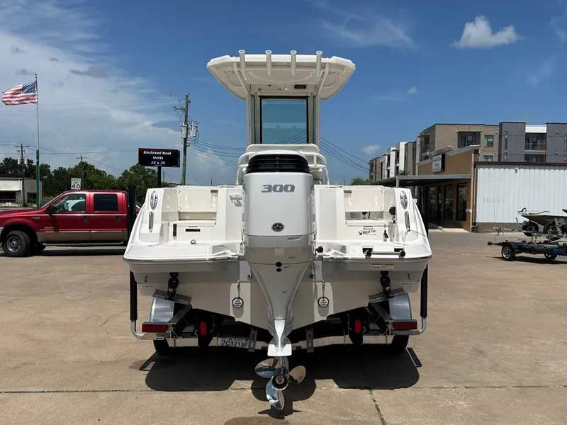 Slide: The Image of 2026 Sailfish 232 CC boat with 300 HP engine. - 11