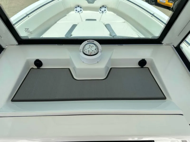 Slide: The Image of Interior view of 2026 Sailfish 232 CC with compass. - 21
