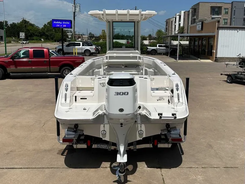Slide: The Image of Sailfish 232 CC 2026 boat with 300 HP outboard motor. - 4