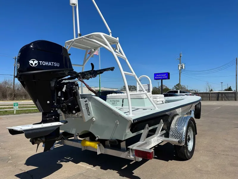 Slide: The Image of B & D Boat Works Wasp 178 Tiller 2026 with Tohatsu engine. - 11