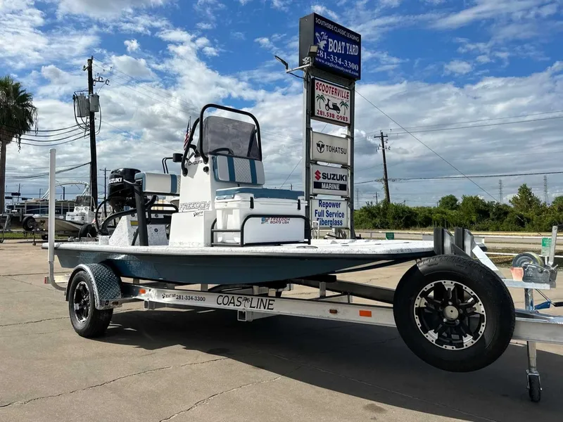 Slide: The Image of Freedom CHIQUITA 2026 boat on trailer in sunny weather. - 7
