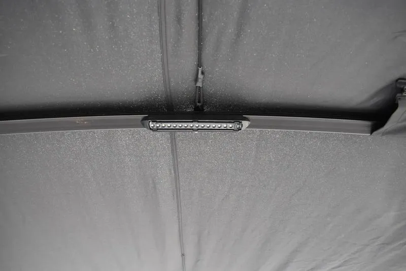 Slide: The Image of LED light fixture on Lowe SS 230 boat ceiling, 2026 model. - 46