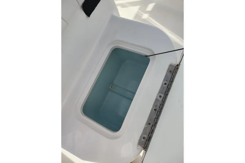 Slide: The Image of Livewell compartment on a 2017 Sea Hunt Triton 188 boat. - 22