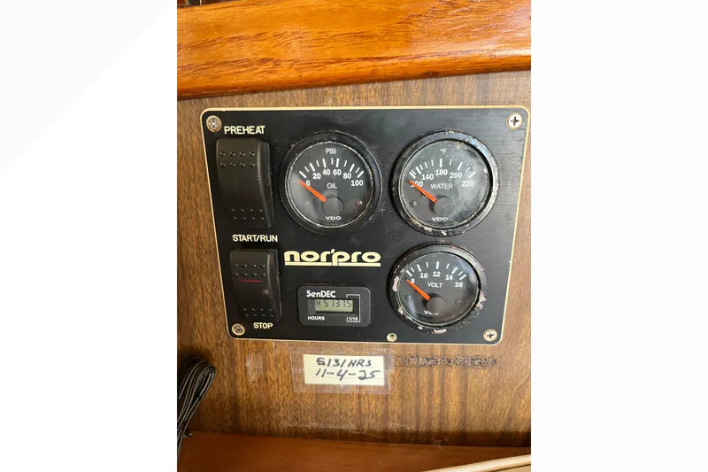 Slide: The Image of Interior of a 1971 Pacifica 44 Convertible with bunk beds. - 50