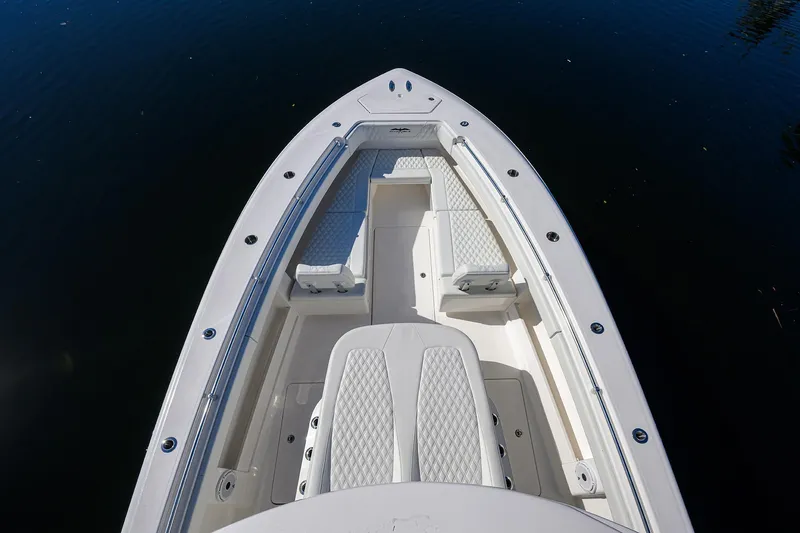 Slide: The Image of 2021 Invincible 39 Open Fisherman boat with spacious seating and sleek design. - 30