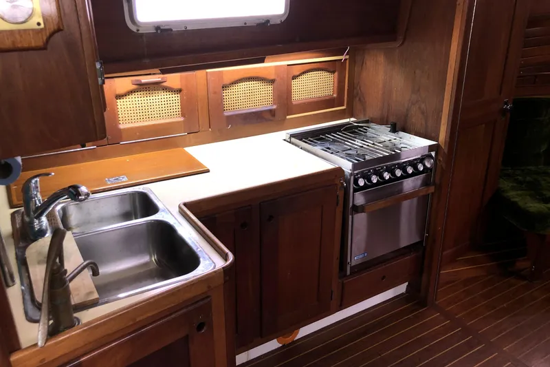 Slide: The Image of 1986 Gozzard 36 galley - 11