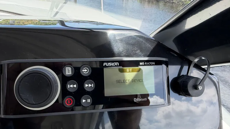 Slide: The Image of Fusion MS-RA70N Bluetooth control on Jeanneau NC 795 Series 2, 2024. - 39