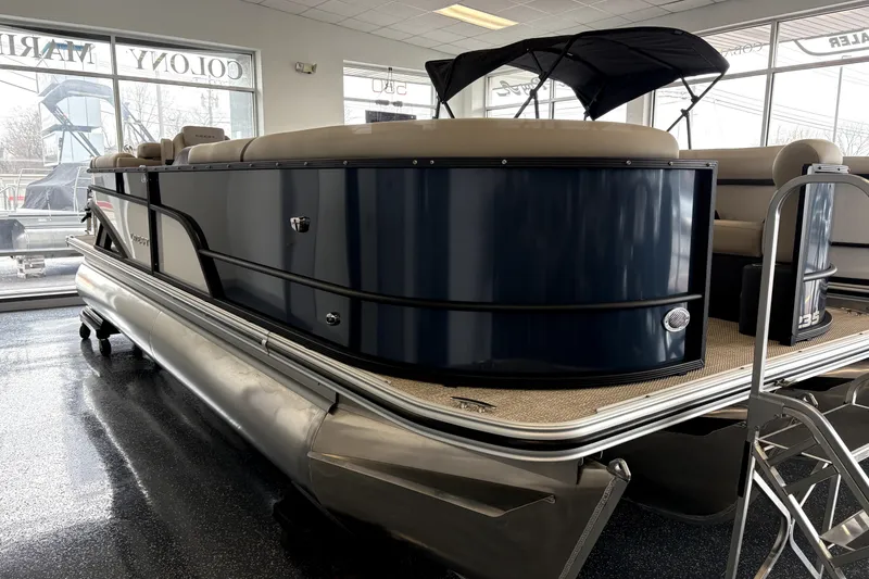 Slide: The Image of Interior of Crest 235 SLC Conquest 2026 with luxurious seating. - 5