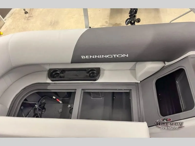 Slide: The Image of Interior view of a 2026 Bennington S Series SSRSF boat. - 11