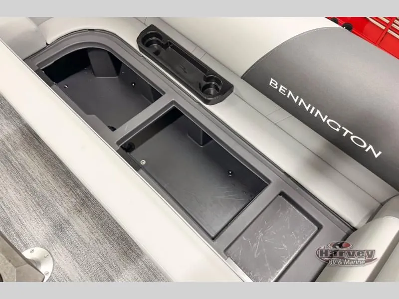 Slide: The Image of Bennington boat seat with storage, model SSRSF 2026. - 22