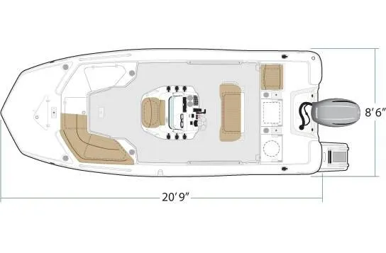 The Image of NauticStar 211 Hybrid 2021 - 1
