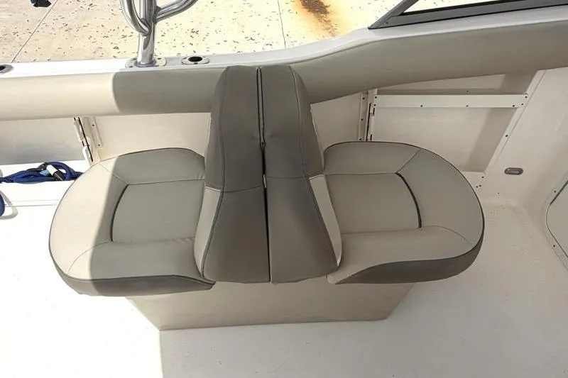 Slide: The Image of 2024 Key West 239 DFS boat sink with faucet and countertop. - 30
