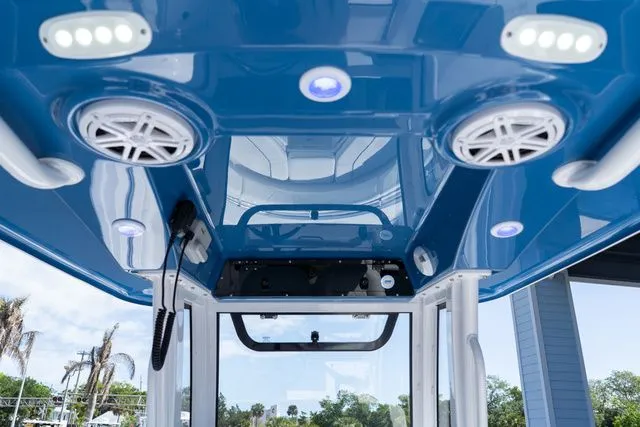 Slide: The Image of Interior view of Sportsman Open 232 Center Console 2026 boat. - 26