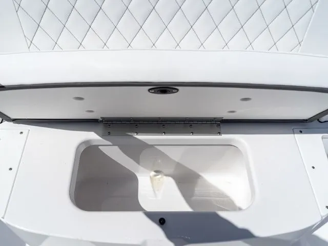 Slide: The Image of Interior view of 2026 Sportsman Open 232 Center Console boat. - 41