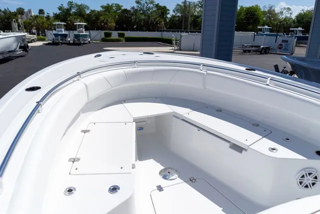 Slide: The Image of Sportsman Open 232 Center Console 2026, spacious deck design. - 44