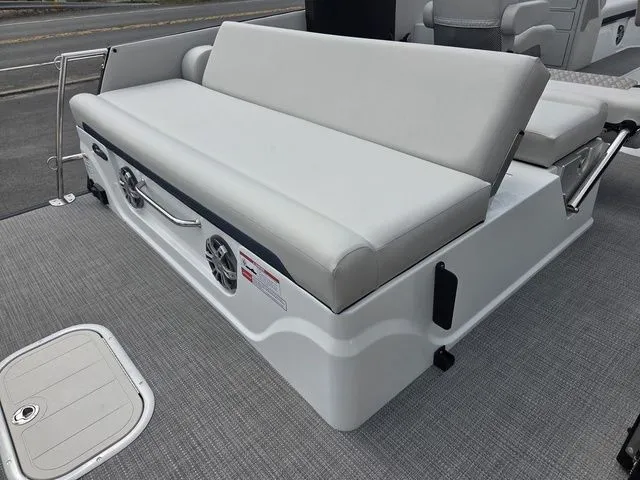 Slide: The Image of Crest Caribbean 230 Tri-Toon - Extended Rear Deck w/200h 2026 - 17