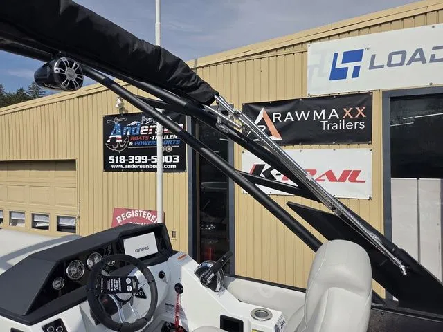 Slide: The Image of Crest Caribbean 230 Tri-Toon - Extended Rear Deck w/200h 2026 - 27