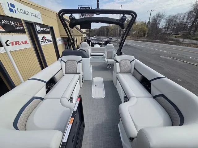 Slide: The Image of Crest Caribbean 230 Tri-Toon - Extended Rear Deck w/200h 2026 - 6