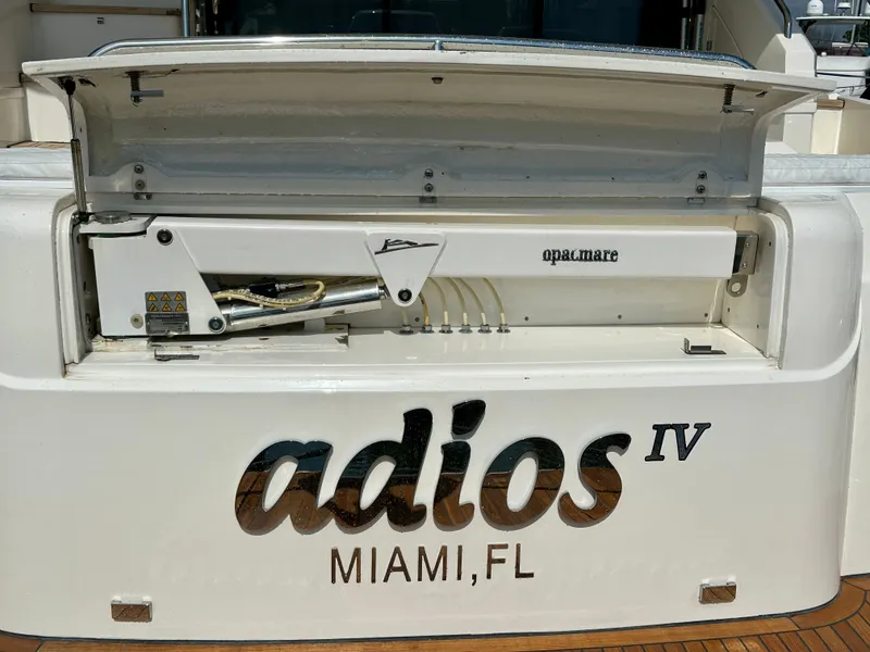 Slide: The Image of Viking Princess F54 Flybridge 2009, Miami, FL, featuring Opacmare equipment. - 21