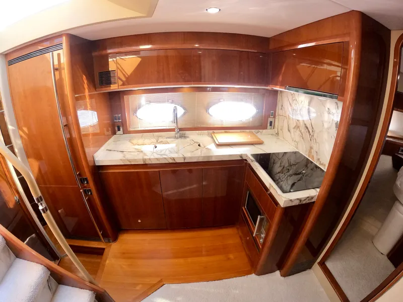 Slide: The Image of Luxurious kitchen on a 2009 Viking Princess F54 Flybridge yacht. - 35