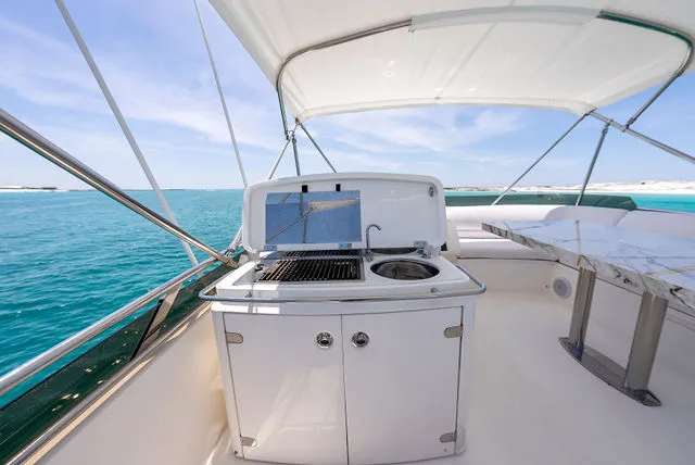 Slide: The Image of Princess F54 flybridge 2009 - 62