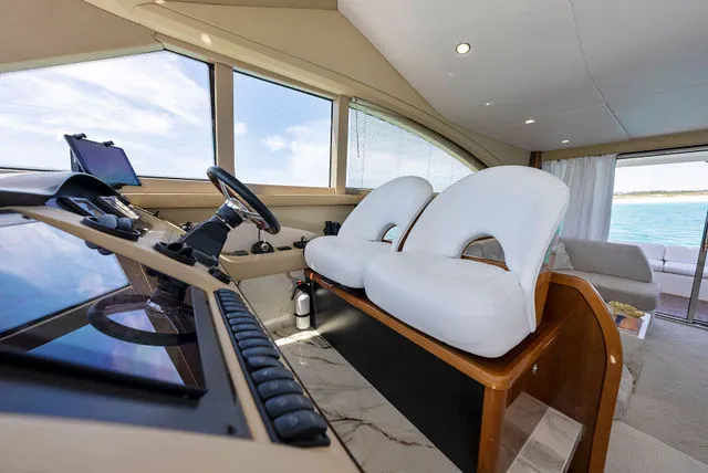 Slide: The Image of Princess F54 flybridge 2009 - 74