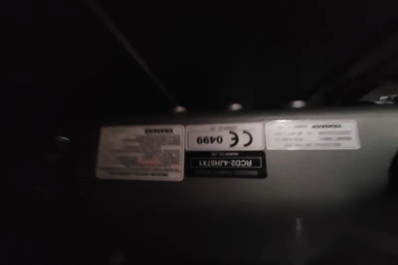 Slide: The Image of Label and certification details on Jeanneau Sun Odyssey 44 DS, 2017 model. - 66