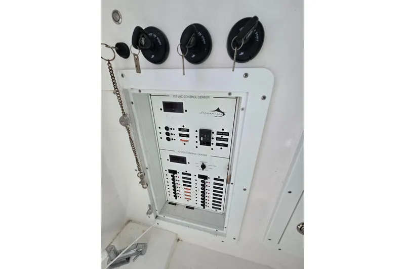 Slide: The Image of Power distribution and management system, Engine ignitions above. - 24