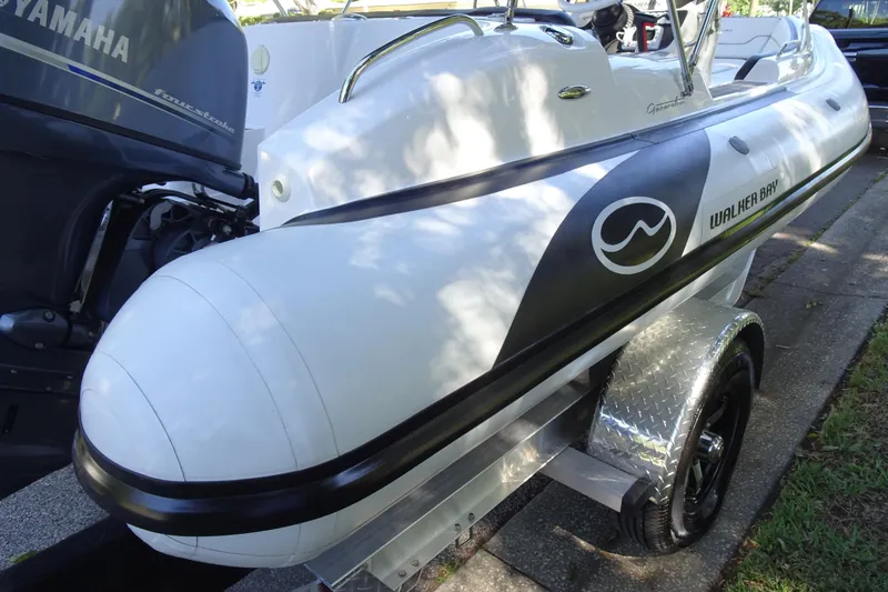 Slide: The Image of 2022 Walker Bay Generation 525 boat on trailer. - 7