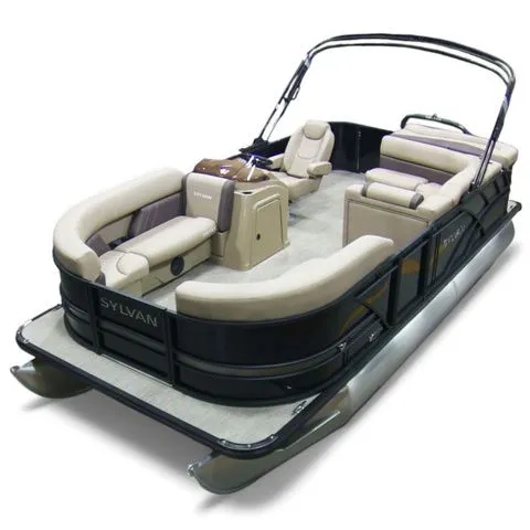 The Image of Sylvan 8520 Cruise 2026 pontoon boat with luxurious design and comfortable seating. - 1