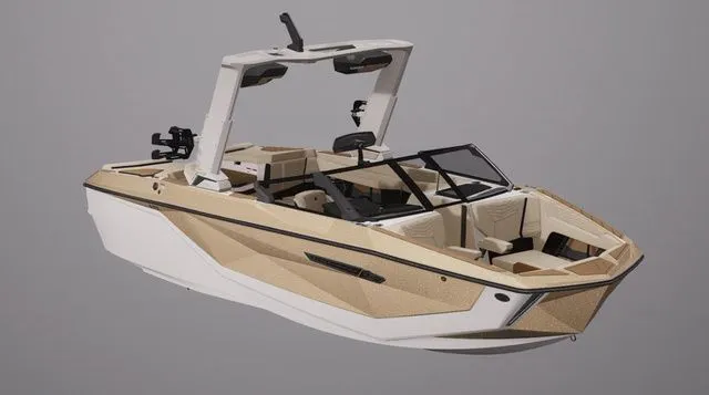 Slide: The Image of 2026 Nautique Super Air Nautique G23, sleek design, luxurious interior. - 3