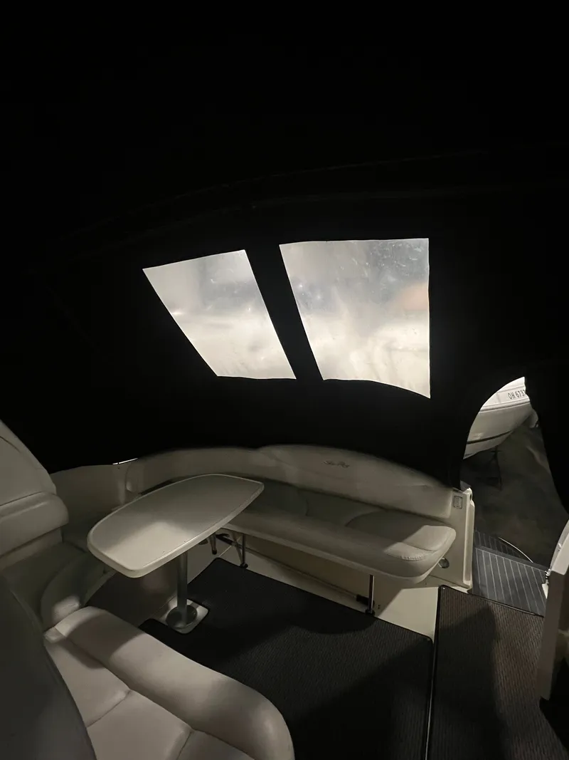 Slide: The Image of Interior of a 2001 Sea Ray 380 Sundancer yacht. - 8