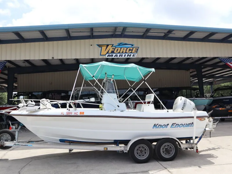 The Image of 2003 Triumph 210 CC boat at VForce Marine. - 1