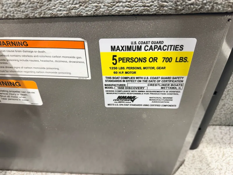 Slide: The Image of Crestliner 1650 Discovery Aluminum Fishing Boat - $13,995 2021 - 55