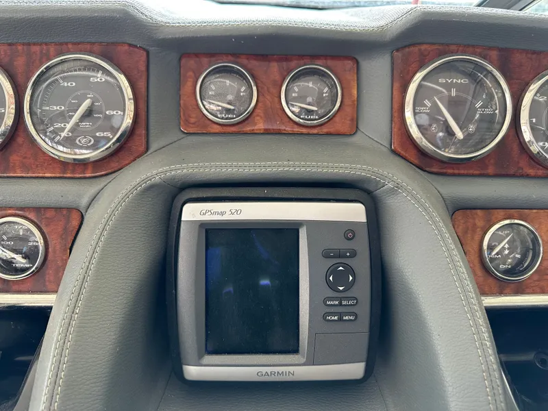 Slide: The Image of Dashboard of a 2008 Cobalt 323 with Garmin GPSmap 520. - 28