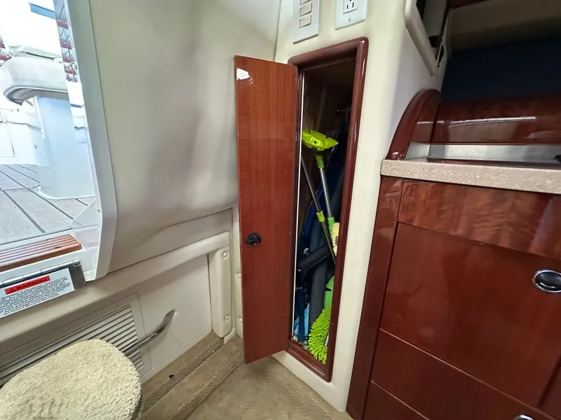 Slide: The Image of Interior of a 2008 Cobalt 323 with open cabinet door. - 39