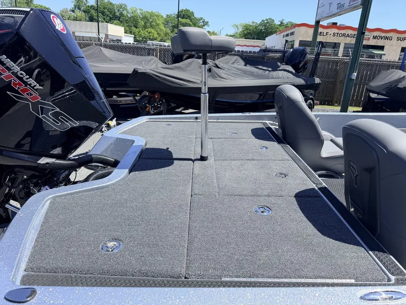 Slide: The Image of iKon Victory Series VLX20 boat, 2026 model, with Mercury Pro XS engine. - 16