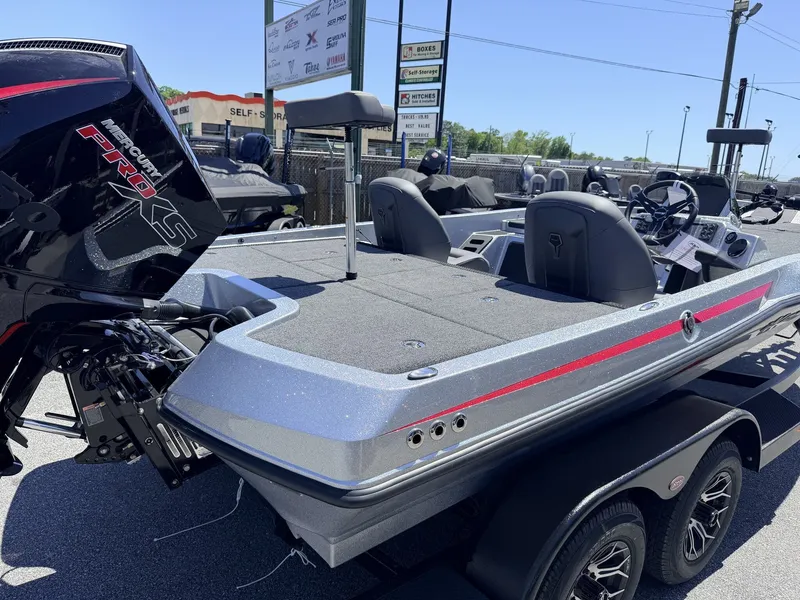 Slide: The Image of iKon Victory Series VLX20 boat, 2026 model, with Mercury Pro XS engine. - 17