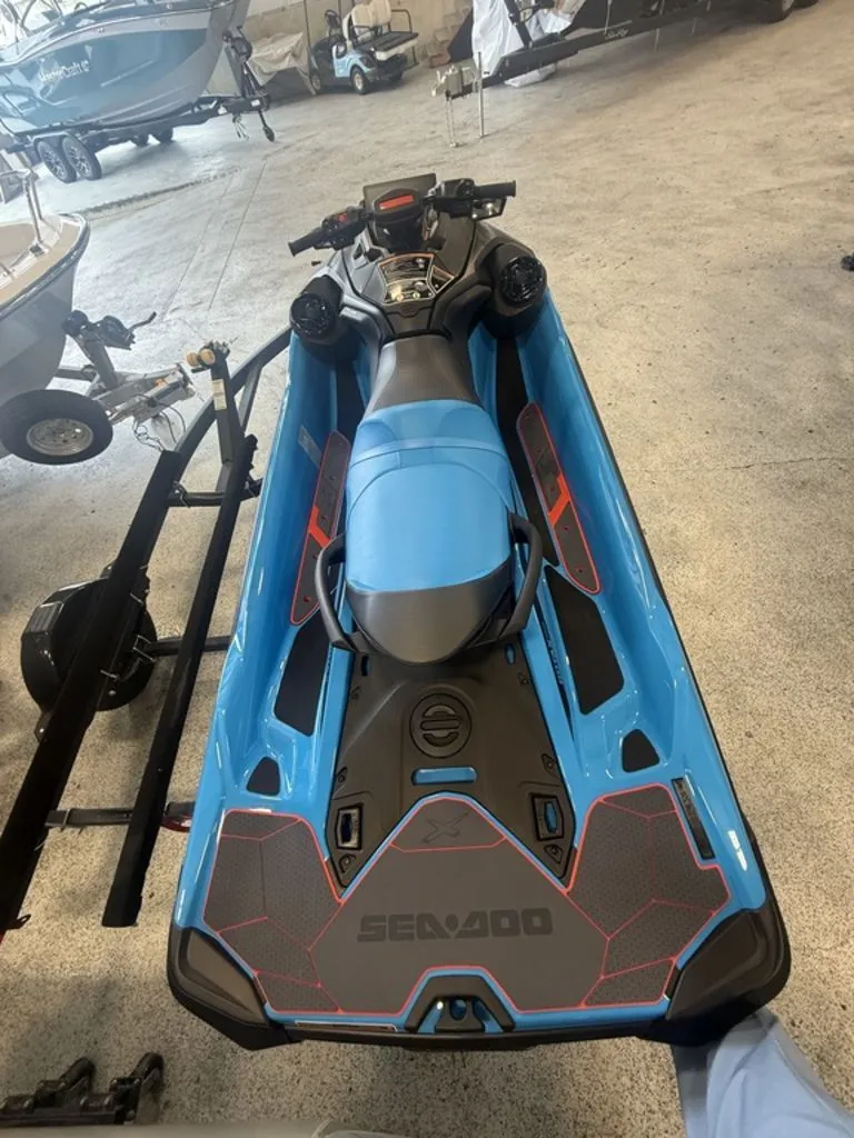 Slide: The Image of Sea-Doo RXT-X™ 325 Gulfstream Blue Premium 2026 - 2