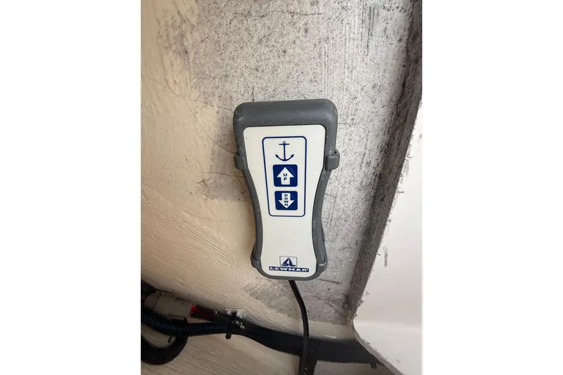 Slide: The Image of Boat anchor control panel on a 2016 Pursuit S 280 Sport. - 43