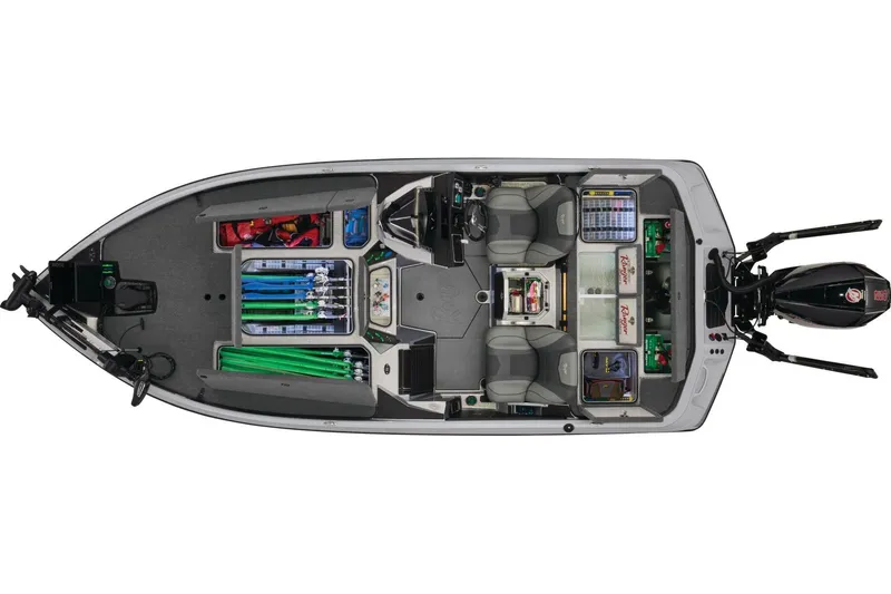 Slide: The Image of 2026 Ranger Z520 boat with powerful outboard motor on a scenic road. - 8
