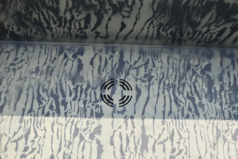 Slide: The Image of Patterned surface of 2026 Tracker Grizzly 1648 Utility boat interior. - 9