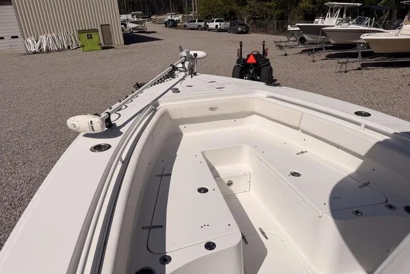 Slide: The Image of 2021 Sea Hunt Gamefish 27 Forward Seating boat with spacious deck and modern features. - 3