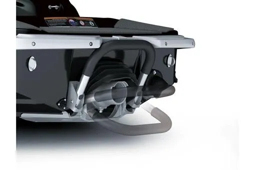 Slide: The Image of 2026 Kawasaki ST 160X rear view showcasing sleek design and advanced engineering. - 7