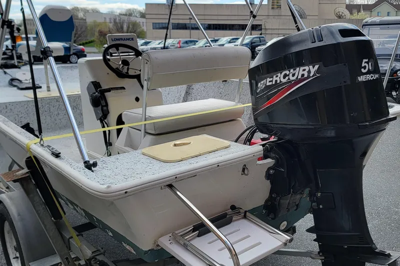Slide: The Image of 2021 HORIZEN CS 170 CC boat with Mercury 50 outboard motor. - 6